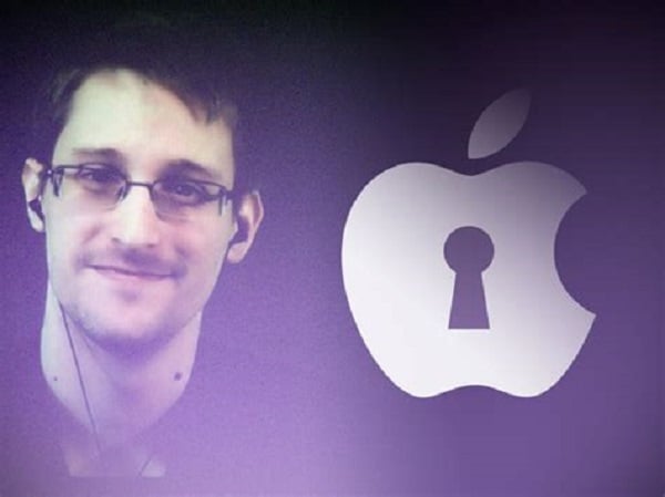 Edward Snowden se připojil ke kritice špionážních – šmírovacích aktivit Applu
