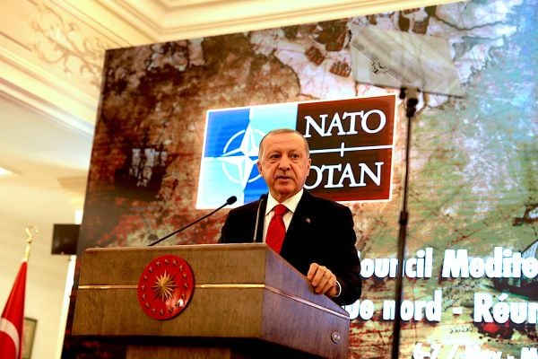 Remarks by the President of Turkey, Recep Tayyip Erdogan at the North Atlantic Council meeting with Mediterranean Dialogue countries