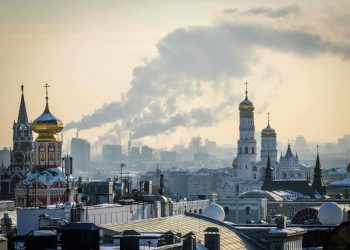 A picture taken on March 2, 2018 shows the Kremlin in Moscow.
The Kremlin said Friday Russia will not be part of a new arms race as the United States and Germany voiced concern over Vladimir Putin's boasts of new "invincible" weapons. / AFP PHOTO / Mladen ANTONOV        (Photo credit should read MLADEN ANTONOV/AFP via Getty Images)