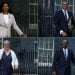 (COMBO) This combination of pictures created on September6, 2022 shows (from top L to down R) Britain's new Home Secretary Suella Braverman, Britain's Foreign Secretary James Cleverly, Britain's new Health Secretary Therese Coffey and Britain's new Chancellor of the Exchequer Kwasi Kwarteng leaving 10 Downing Street after a meeting with Britain's new Prime Minister Liz Truss in central London.
Liz Truss on Tuesday officially became Britain's new prime minister, at an audience with head of state Queen Elizabeth II after the resignation of Boris Johnson. The former foreign secretary, 47, was seen in an official photograph shaking hands with the monarch to accept her offer to form a new government and become the 15th prime minister of her 70-year reign. (Photo by ISABEL INFANTES / AFP)